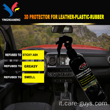 Spray per protezione per spruzzo di lucentezza per rivestimento in plastica per auto
